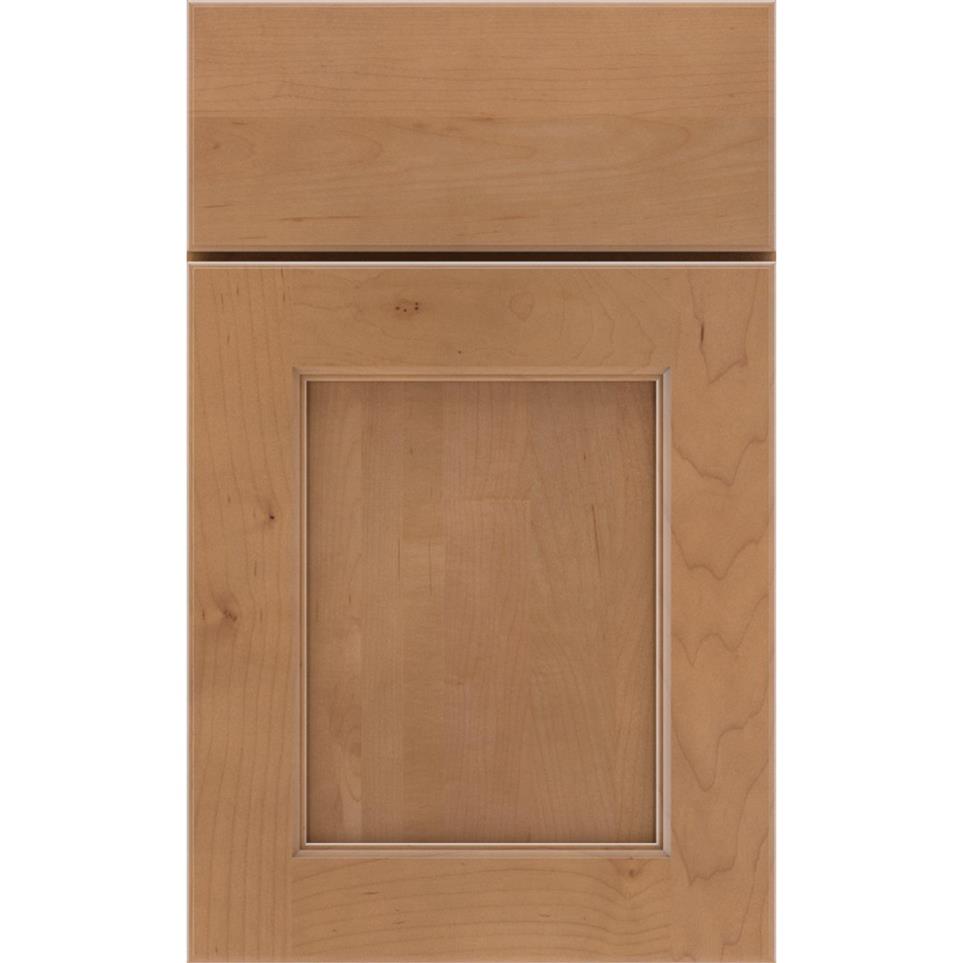 Square Trellis Light Finish Square Cabinets
