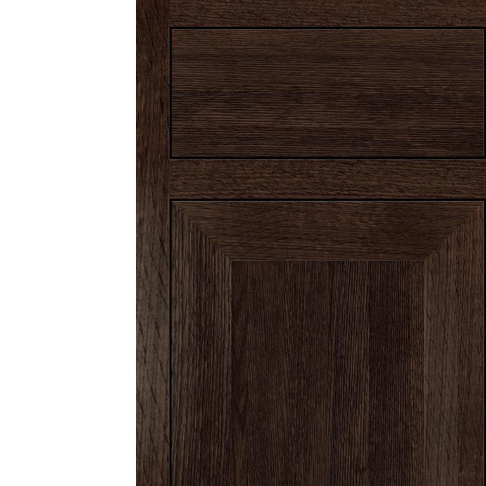 Square Bombay Dark Finish Square Cabinets