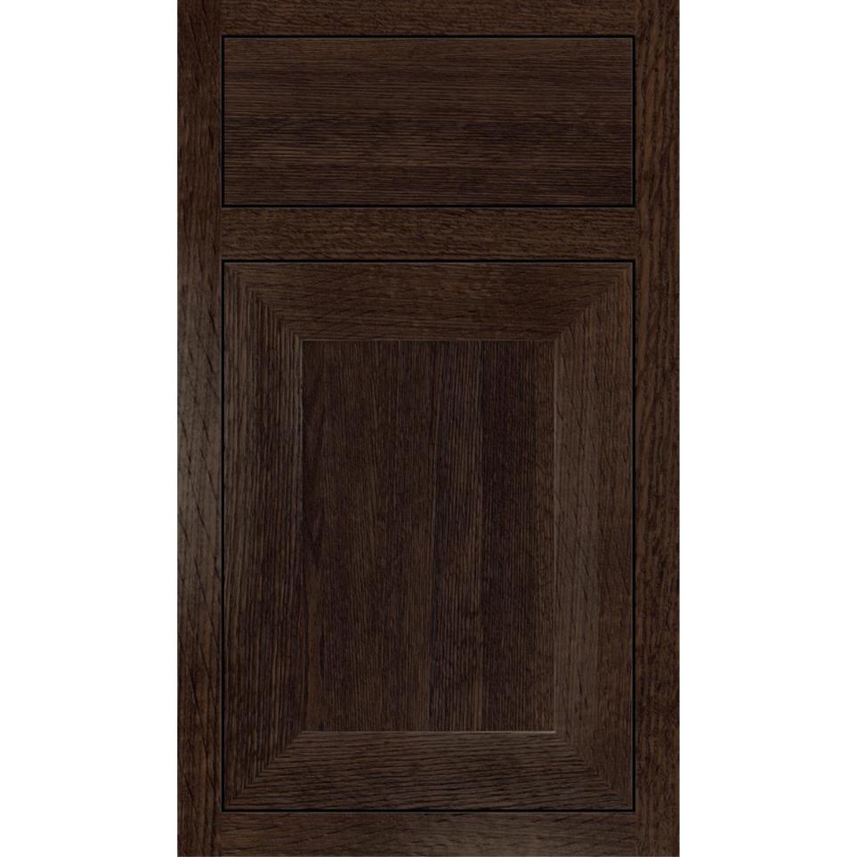 Square Bombay Dark Finish Square Cabinets