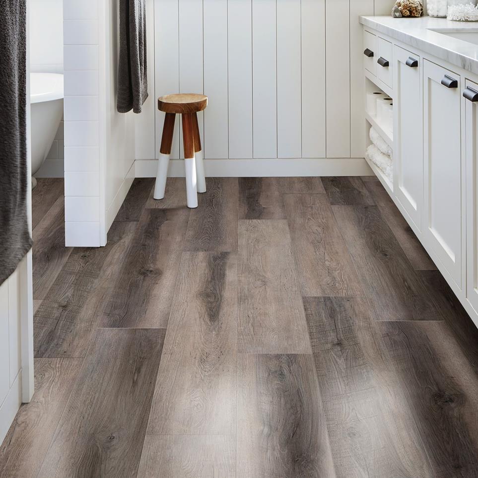 Plank Uncharted Grey Gray Finish Vinyl