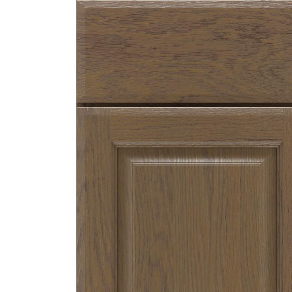 Square Morel Medium Finish Square Cabinets