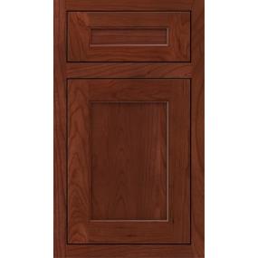 Inset Marsala Dark Finish Inset Cabinets