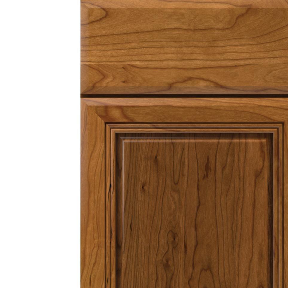 Square Single Malt Medium Finish Square Cabinets