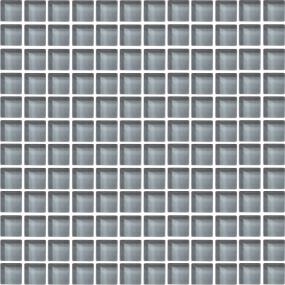 Mosaic Smoked Pearl Glass Gray Tile