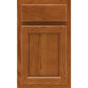 Square Cattail Medium Finish Square Cabinets