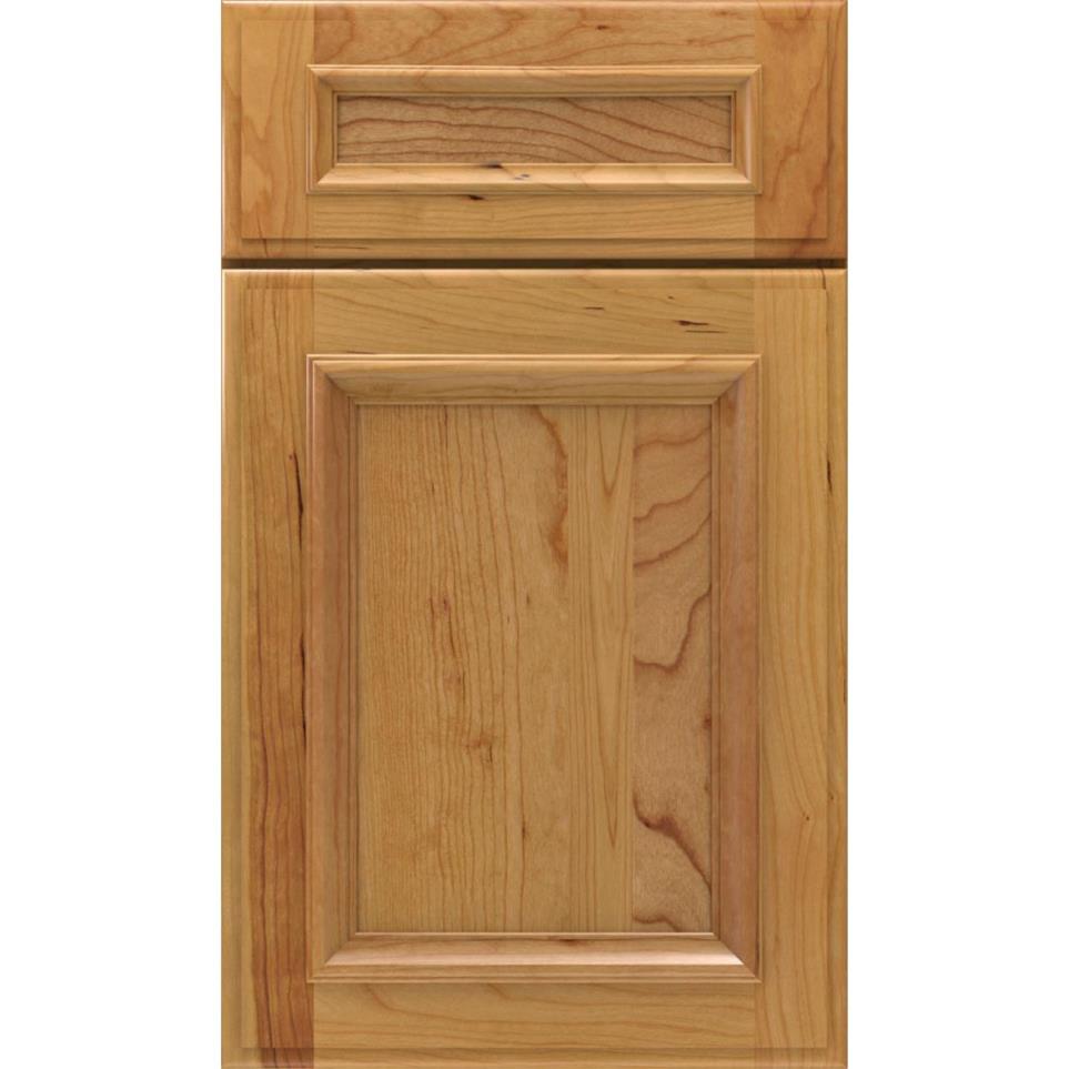 Square Natural Light Finish Square Cabinets