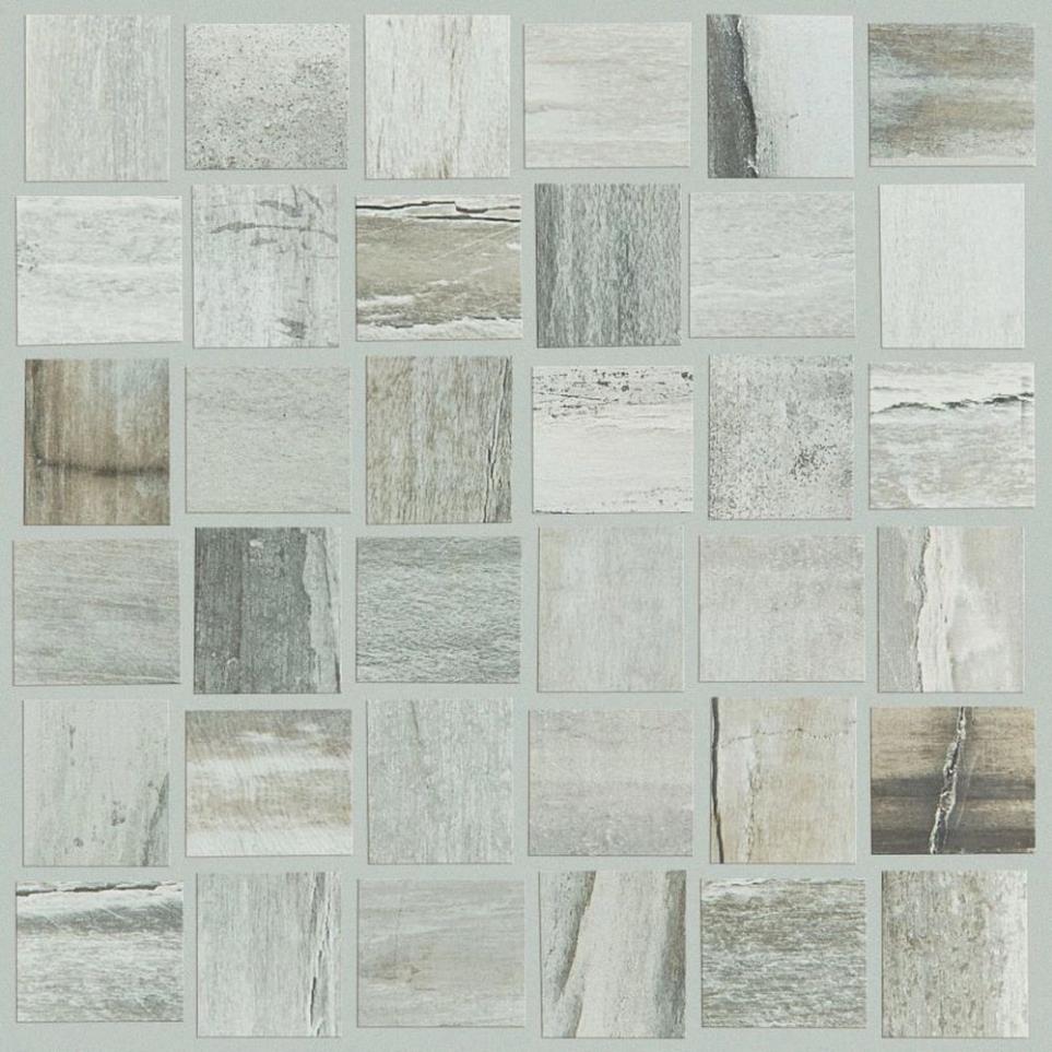 Mosaic Rustic Cream Gray Tile