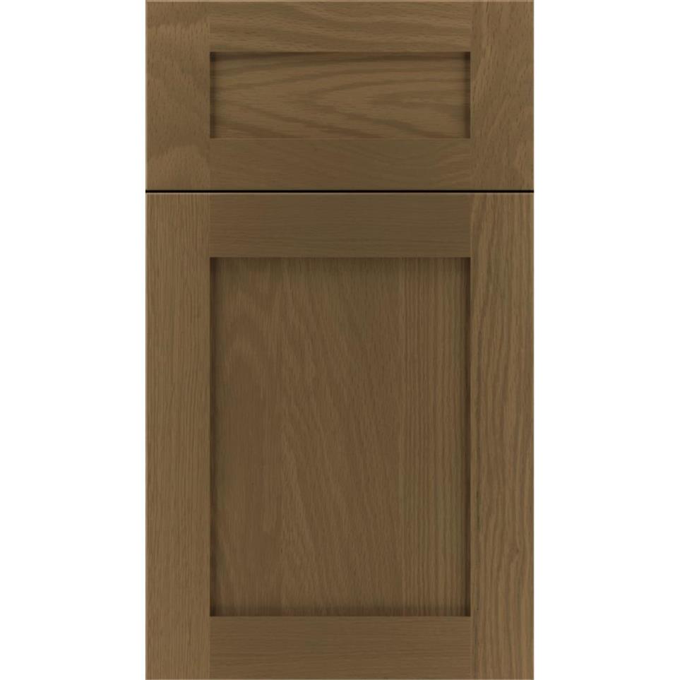 5 Piece Frappe Medium Finish 5 Piece Cabinets