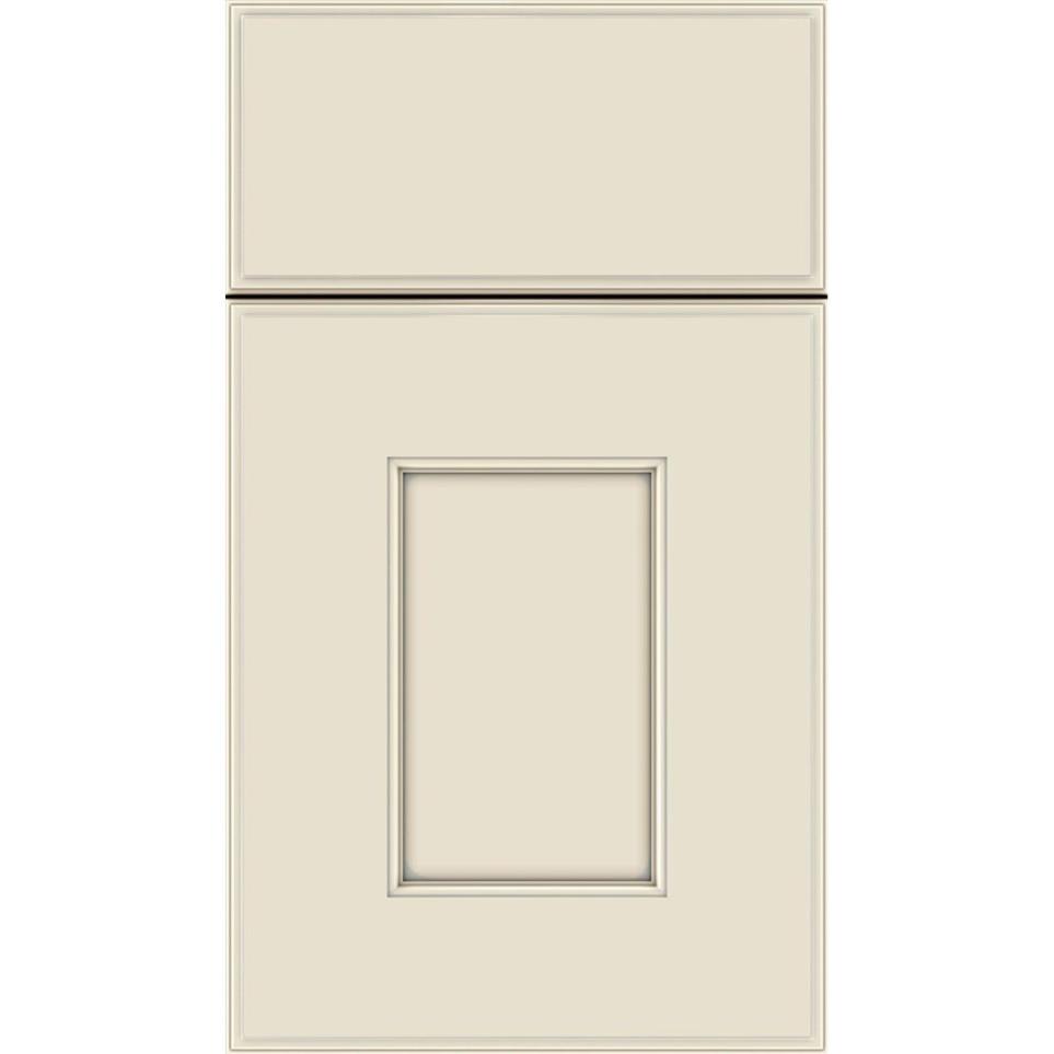 Square Seashell Pewter Glaze Glaze - Paint Square Cabinets