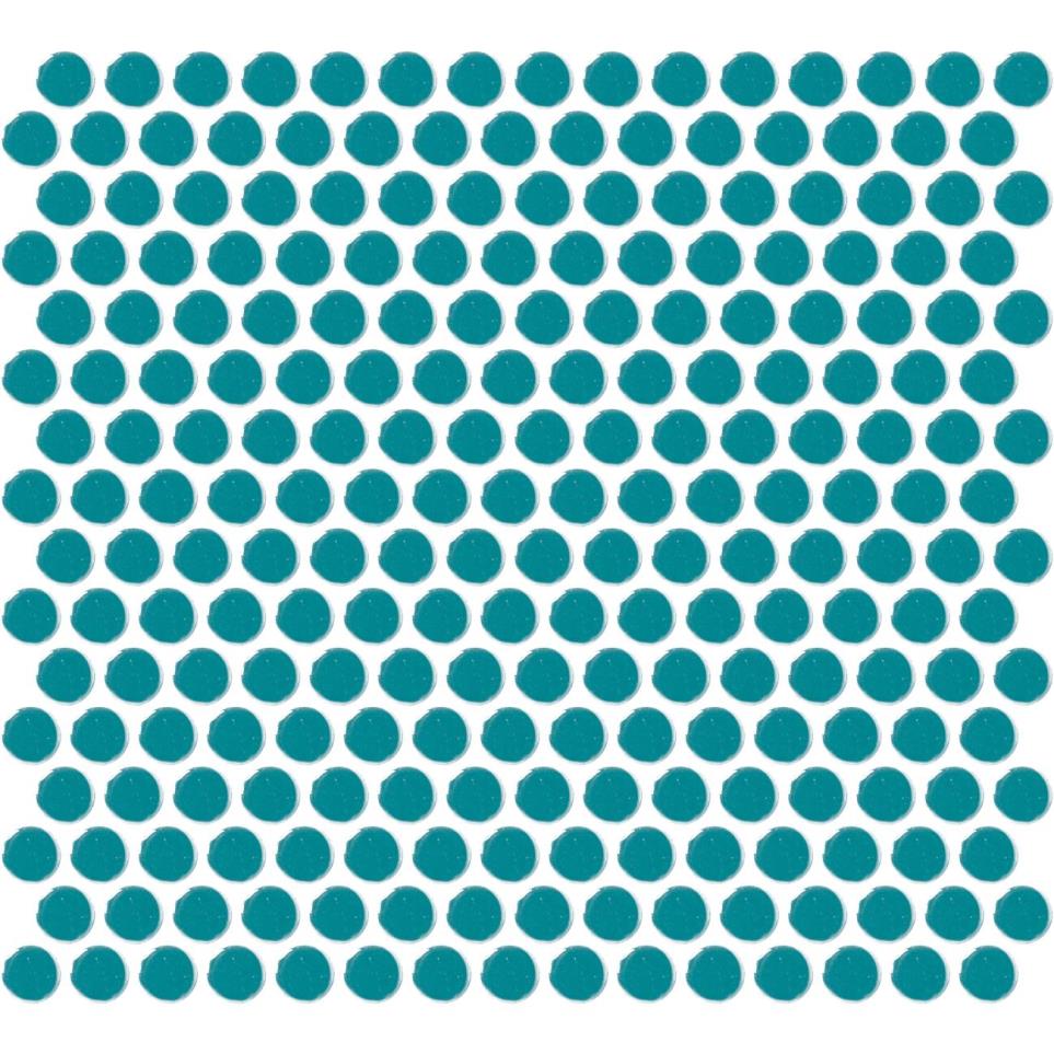 Mosaic Ocean Blue Glossy Blue Tile