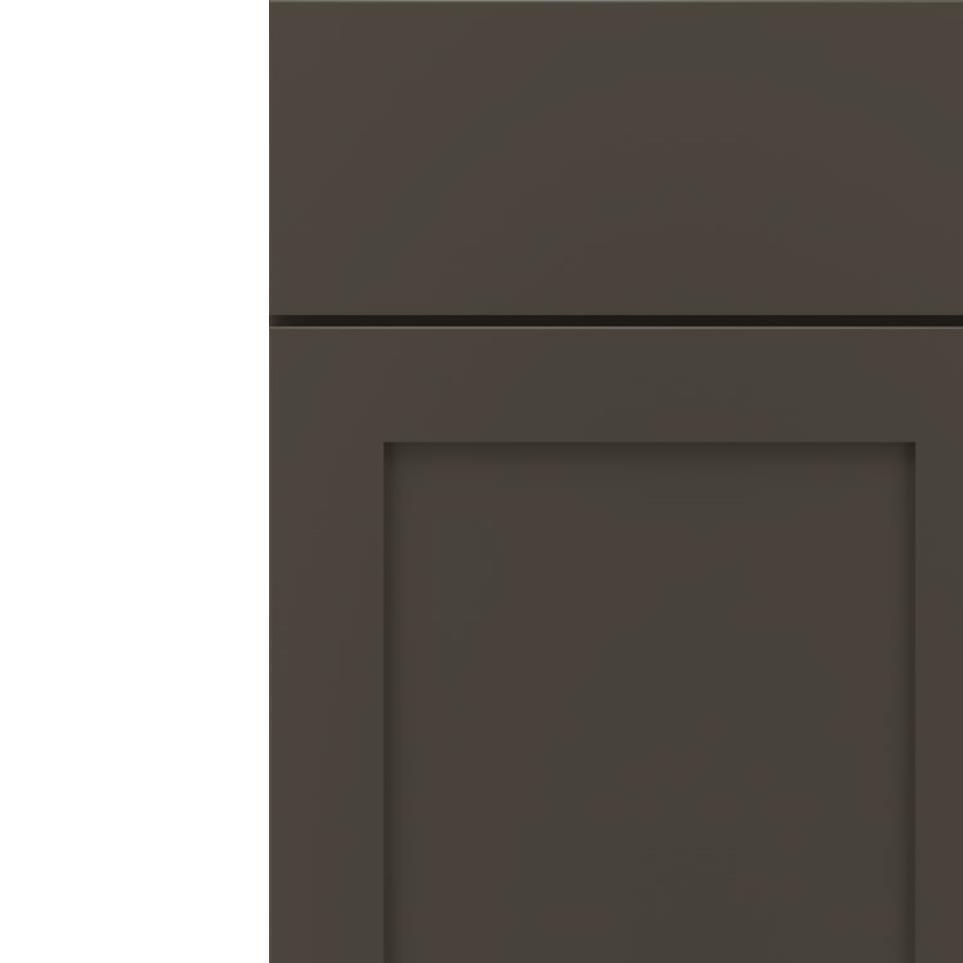 Square Forest Floor Dark Finish Square Cabinets