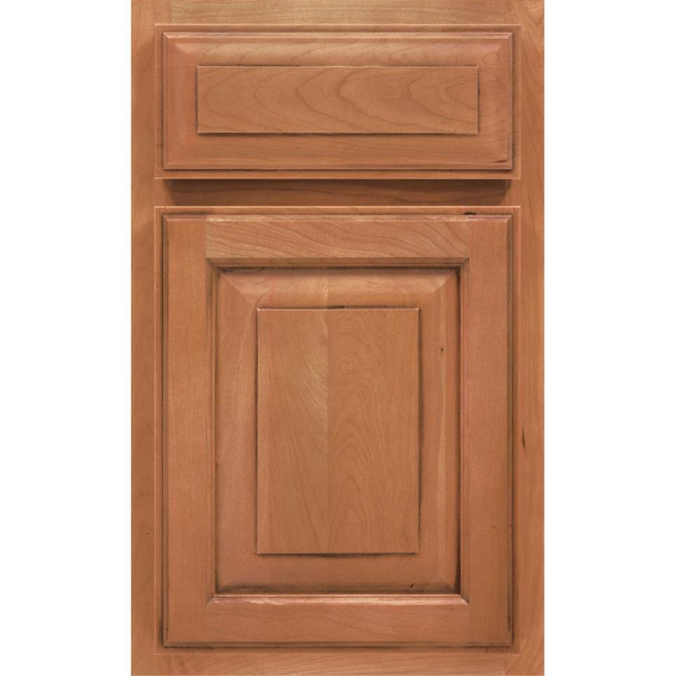 Square Palomino Medium Finish Square Cabinets