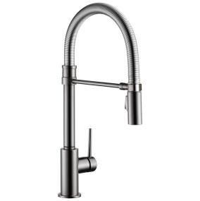 Kitchen Black Stainless Black Faucets