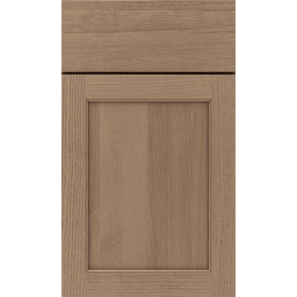 Square Boardwalk Light Finish Square Cabinets