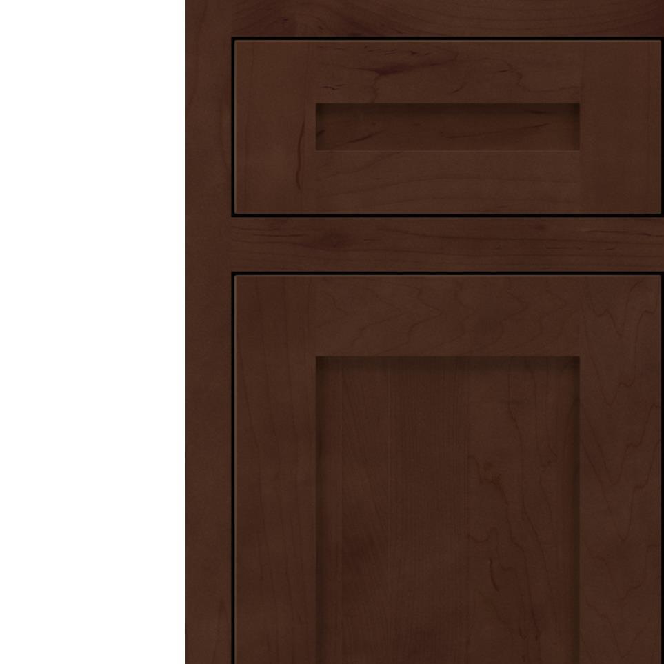 Inset Rodeo Dark Finish Inset Cabinets