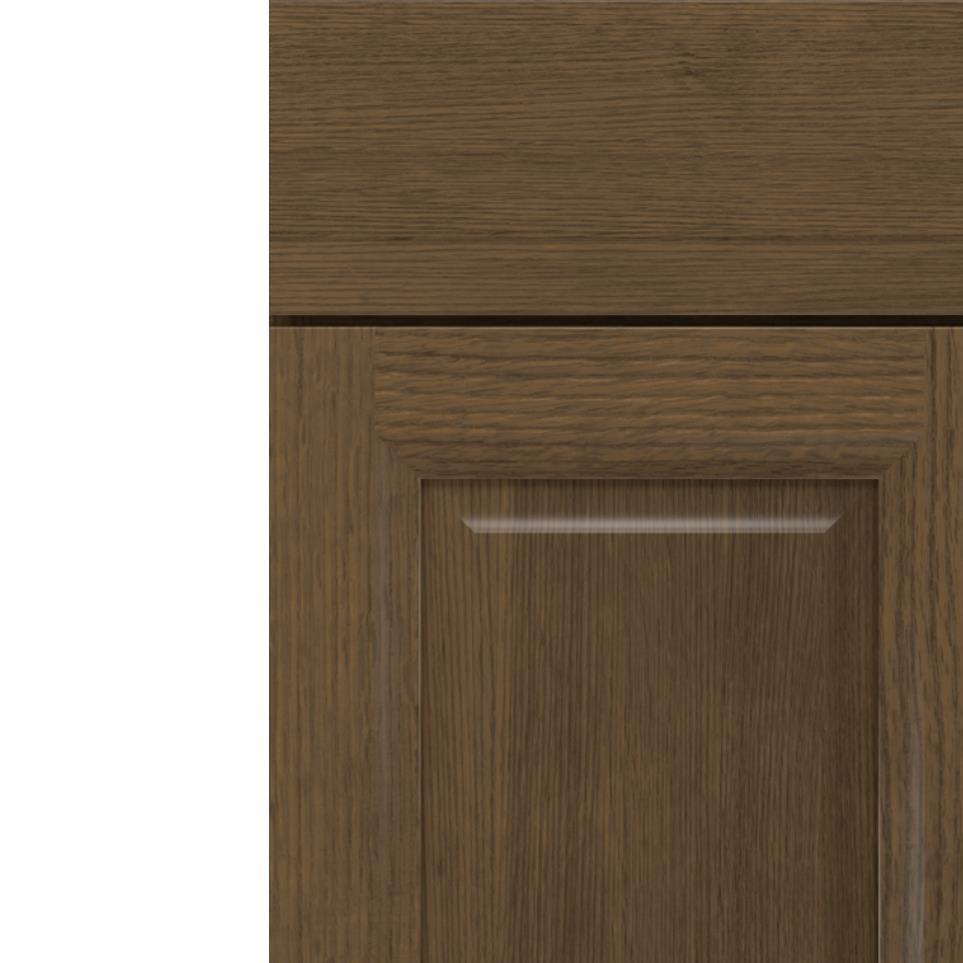 Square Morel Medium Finish Square Cabinets