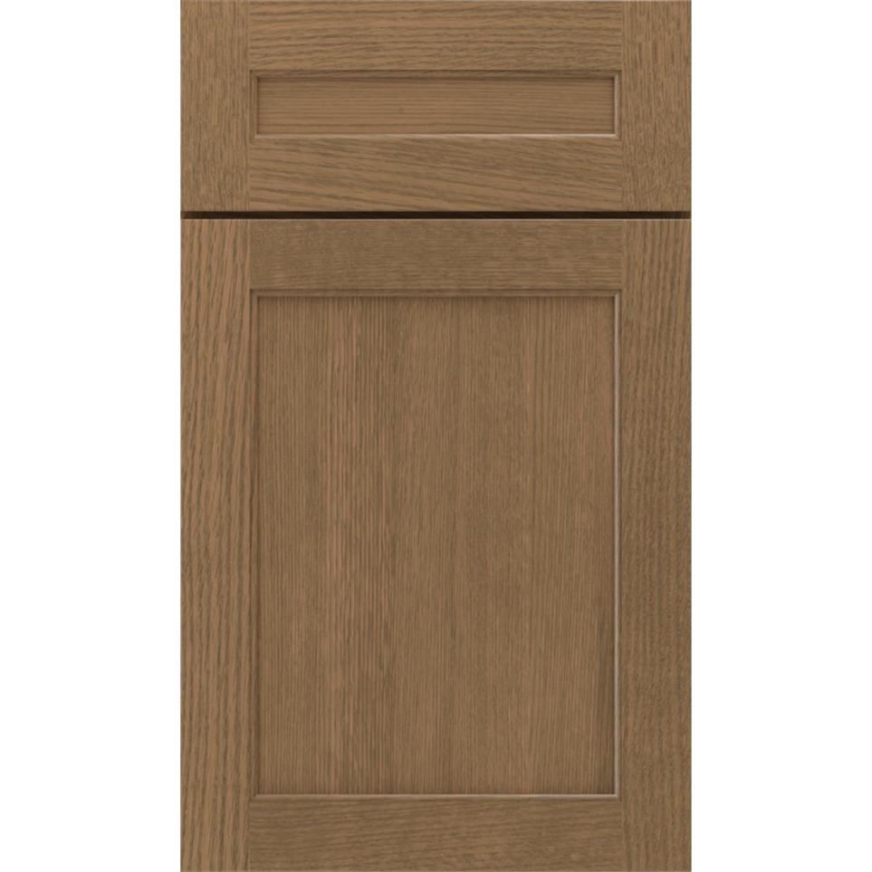 Square Gunny Medium Finish Square Cabinets