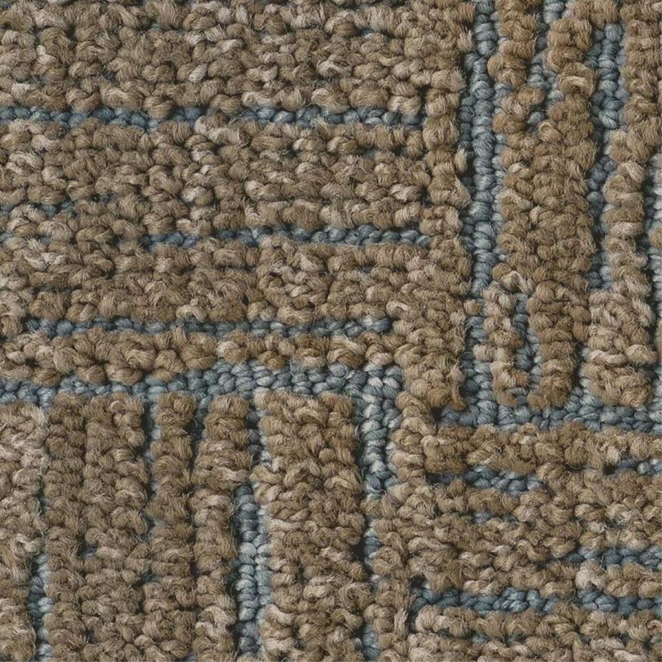 Pattern Dynamic Blue Carpet