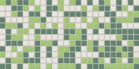 Mosaic Olive Blend Matte Green Tile