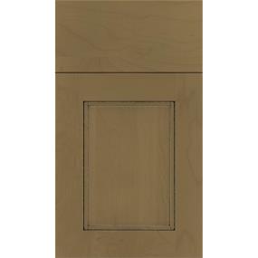 Square Frappe Black Glaze Glaze - Stain Square Cabinets