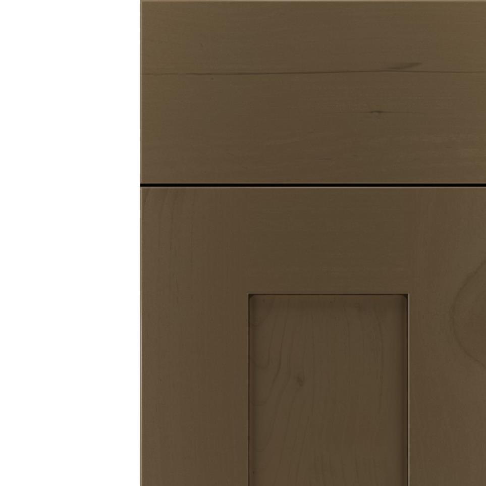 Square Cortado Black Glaze Glaze - Stain Square Cabinets