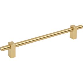 Bar Pull Brushed Gold Brass / Gold Pulls