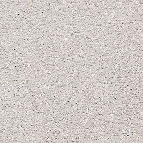 Textured Saxony Creek Bend Gray Carpet