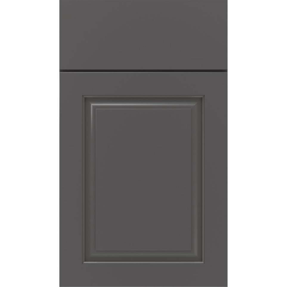 Square Peppercorn Paint - Grey Square Cabinets