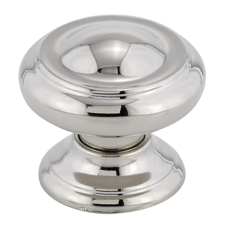 Knob Polished Nickel Nickel Knobs