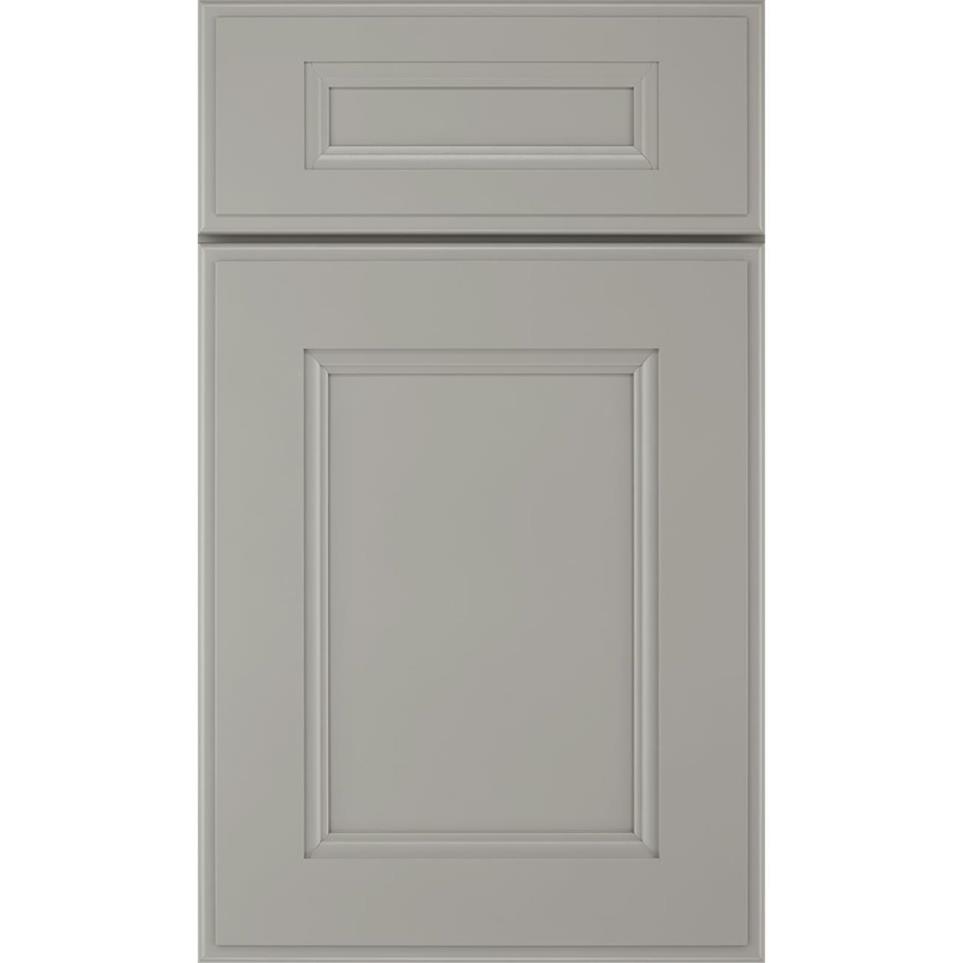 Square Stamped Concrete Paint - Grey Square Cabinets