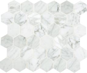 Carrara White Honed