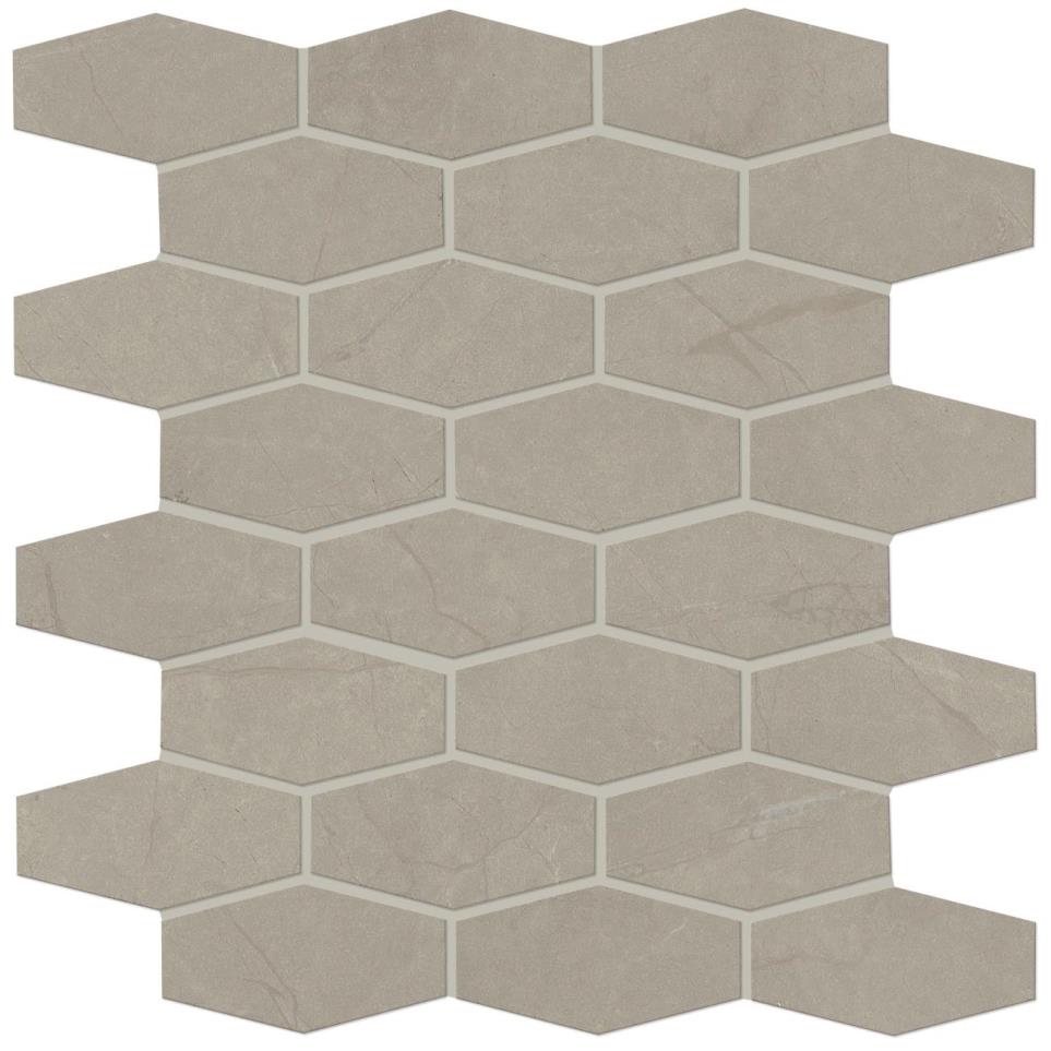 Mosaic Coliseum Gray Matte Gray Tile