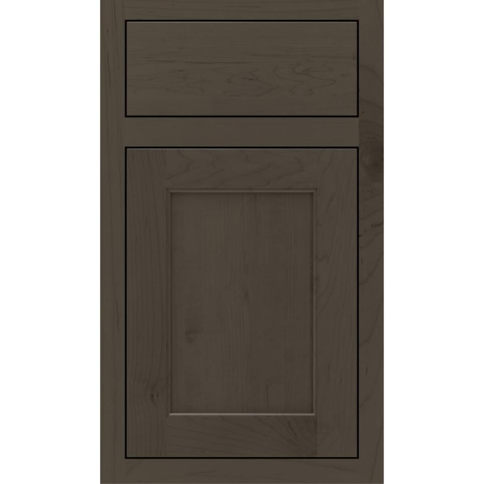 Square Shadow Dark Finish Square Cabinets