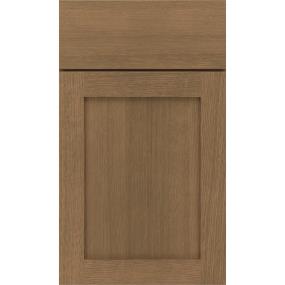 Square Gunny Medium Finish Square Cabinets
