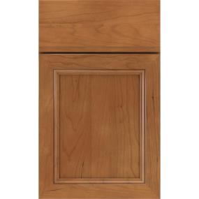 Square Cattail Medium Finish Square Cabinets