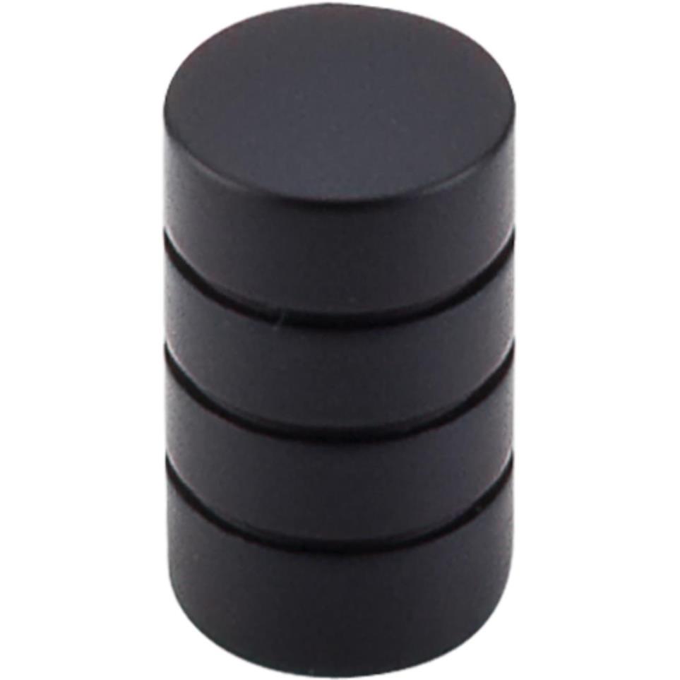 Knob Flat Black Black Knobs