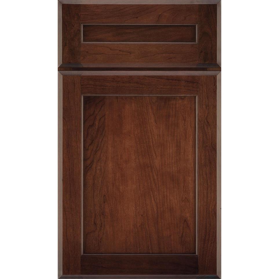 5 Piece Marsala Amaretto Creme Dark Finish 5 Piece Cabinets