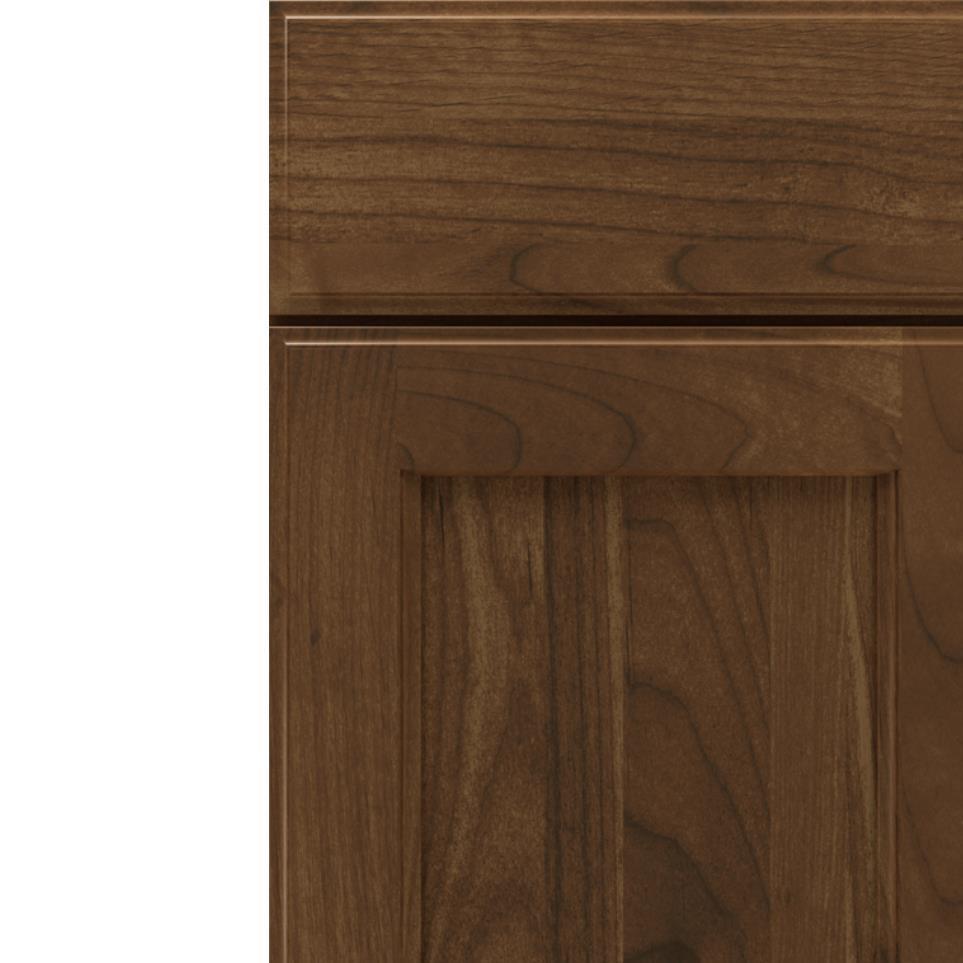 Square Mustang Medium Finish Square Cabinets