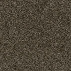 Textured Saxony Treasure Brown Carpet