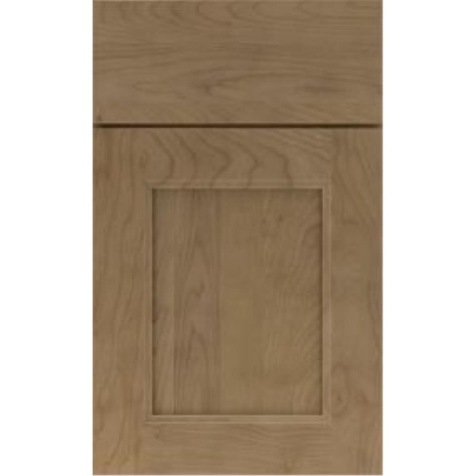 Square Buckskin Medium Finish Square Cabinets