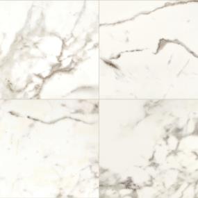 Tile Calacatta Polished White Tile