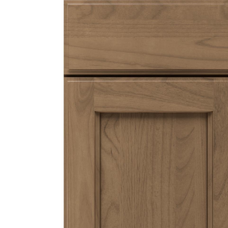 Square Gunny Medium Finish Square Cabinets