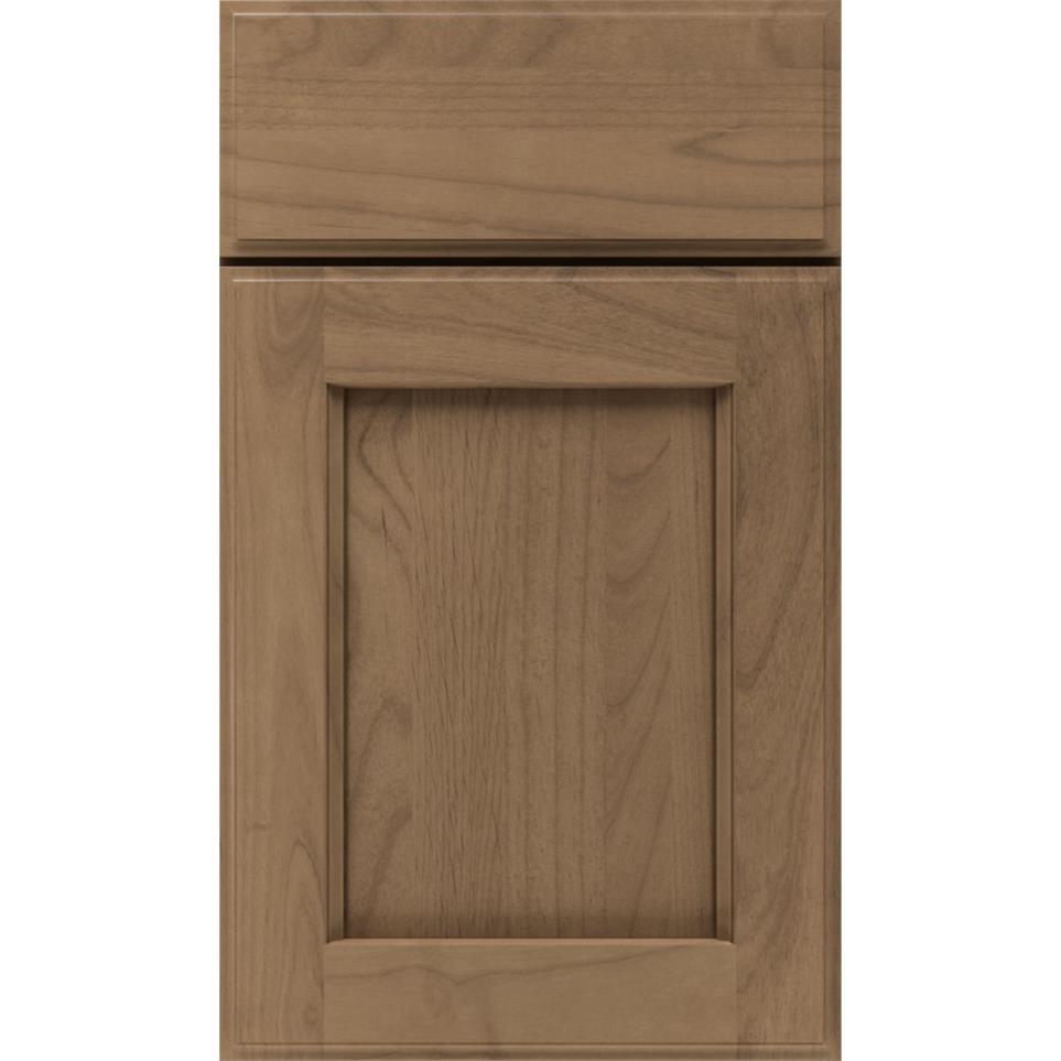 Square Gunny Medium Finish Square Cabinets