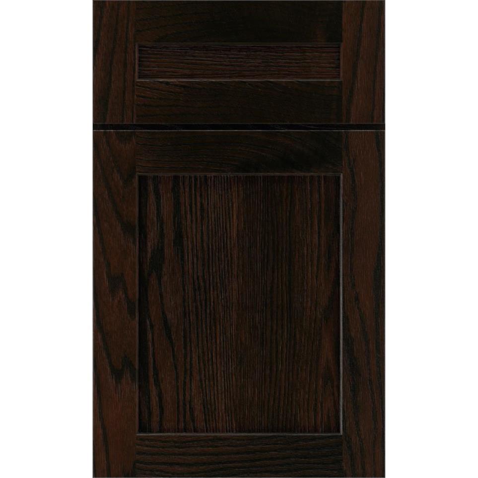 5 Piece Chocolate Dark Finish 5 Piece Cabinets