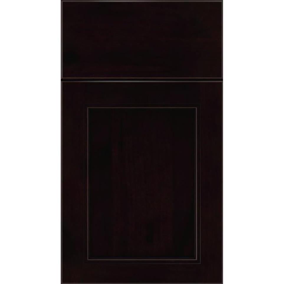 Square Espresso Black Glaze Glaze - Stain Square Cabinets