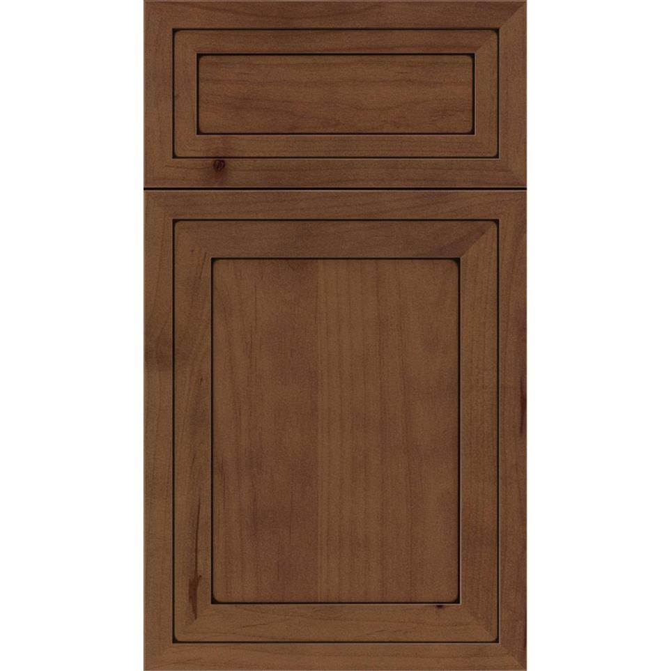 Square Sienna Black Glaze Glaze - Stain Square Cabinets