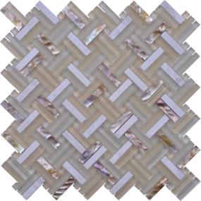 Mosaic Pearl Beach Gray Tile