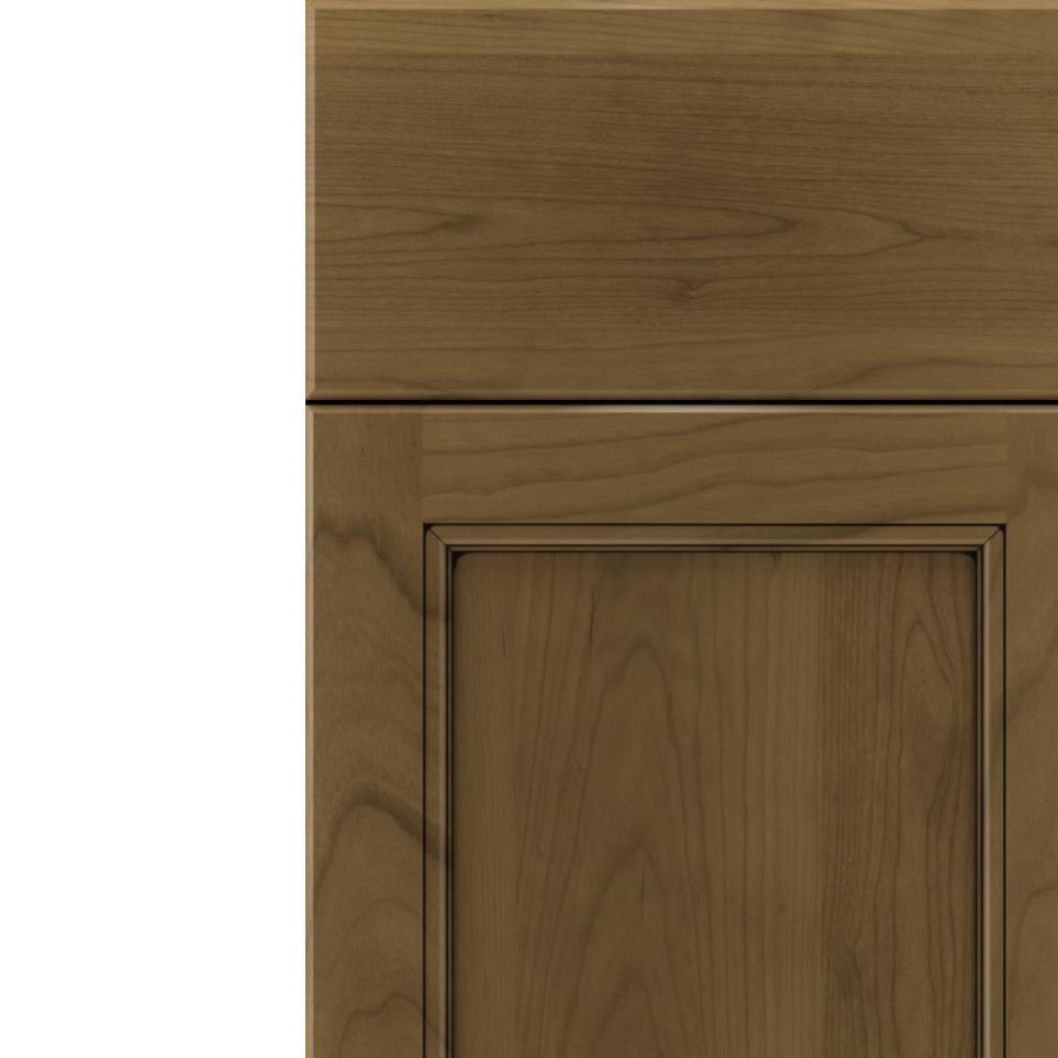 Square Frappe Black Glaze Glaze - Stain Square Cabinets