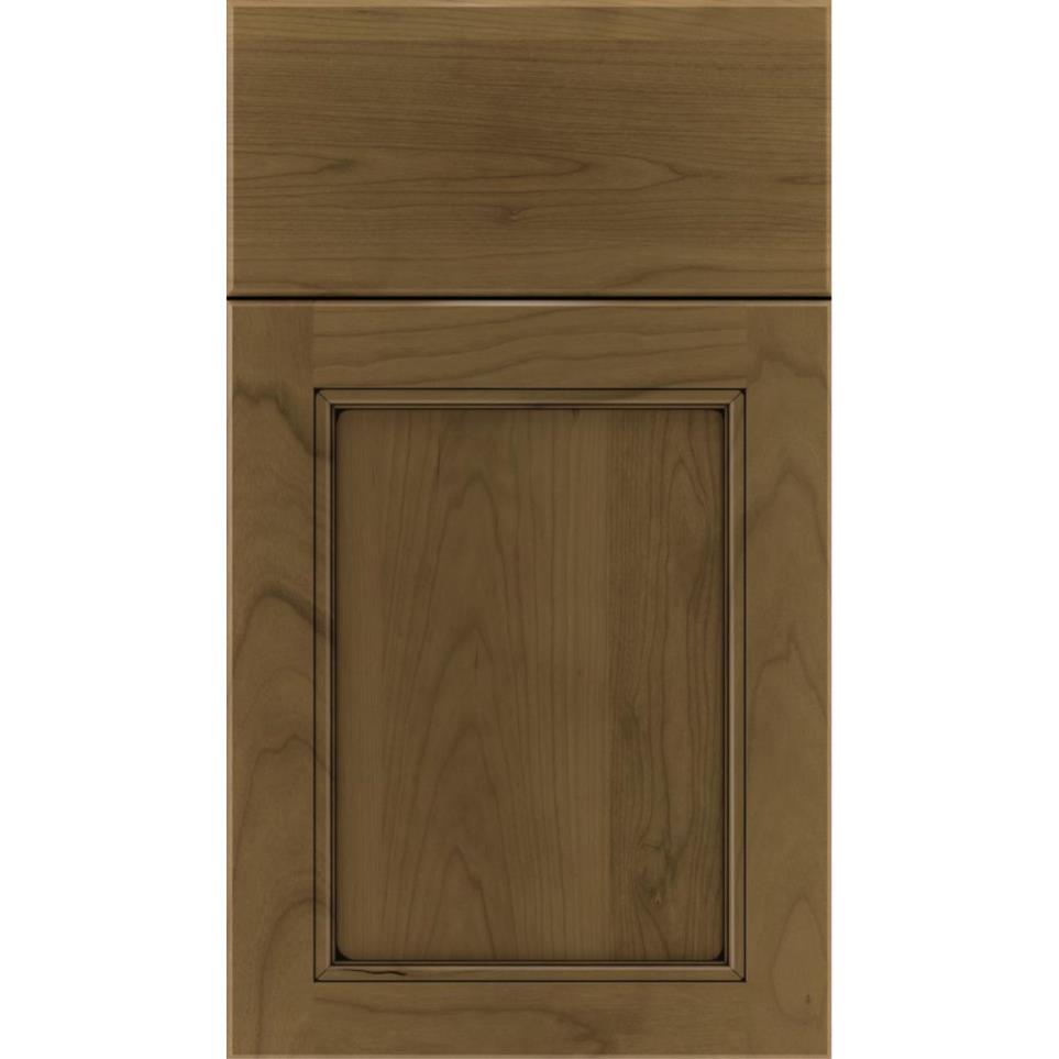 Square Frappe Black Glaze Glaze - Stain Square Cabinets