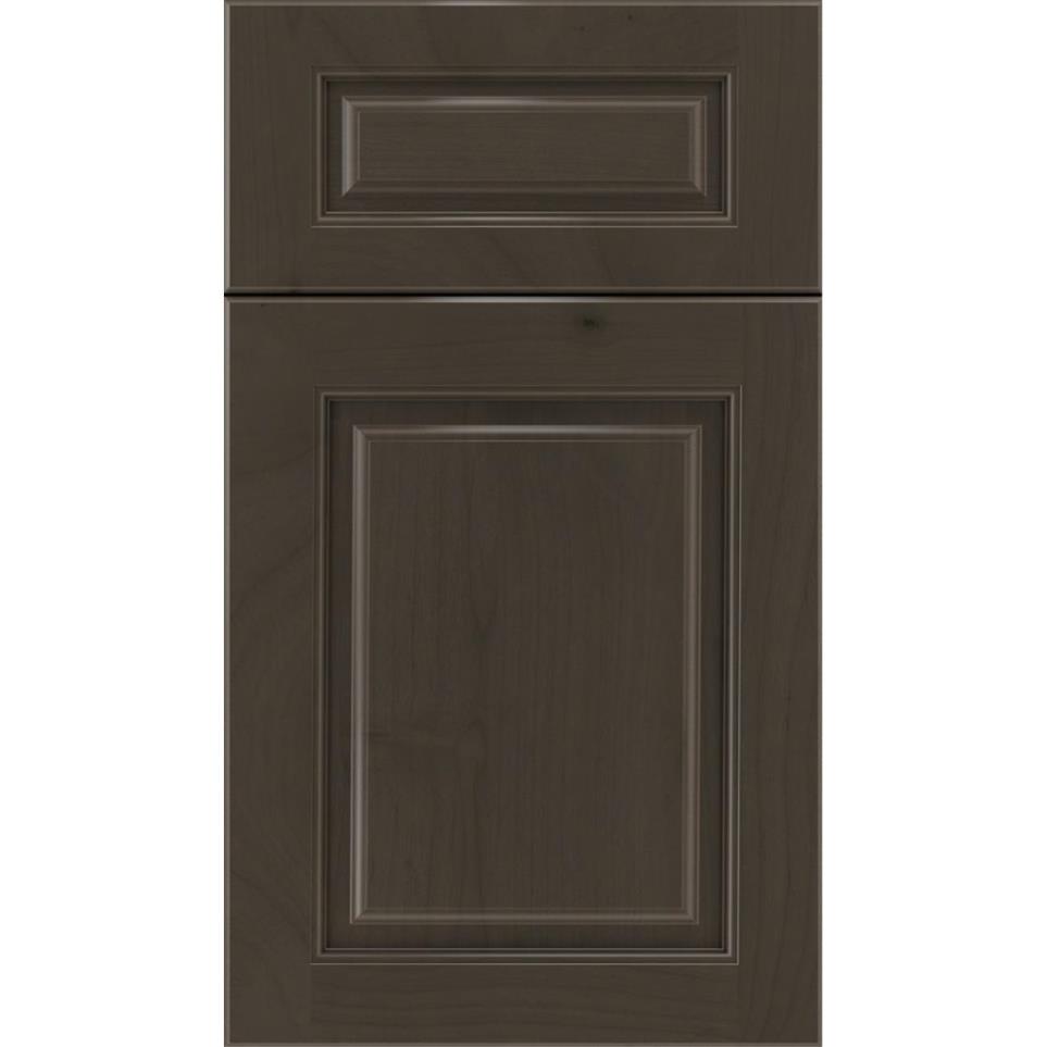 Square Thunder Dark Finish Square Cabinets